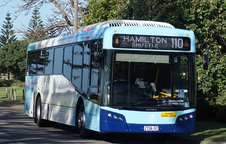 Newcastle Buses Volvo B7RLE Bustech VST 2736